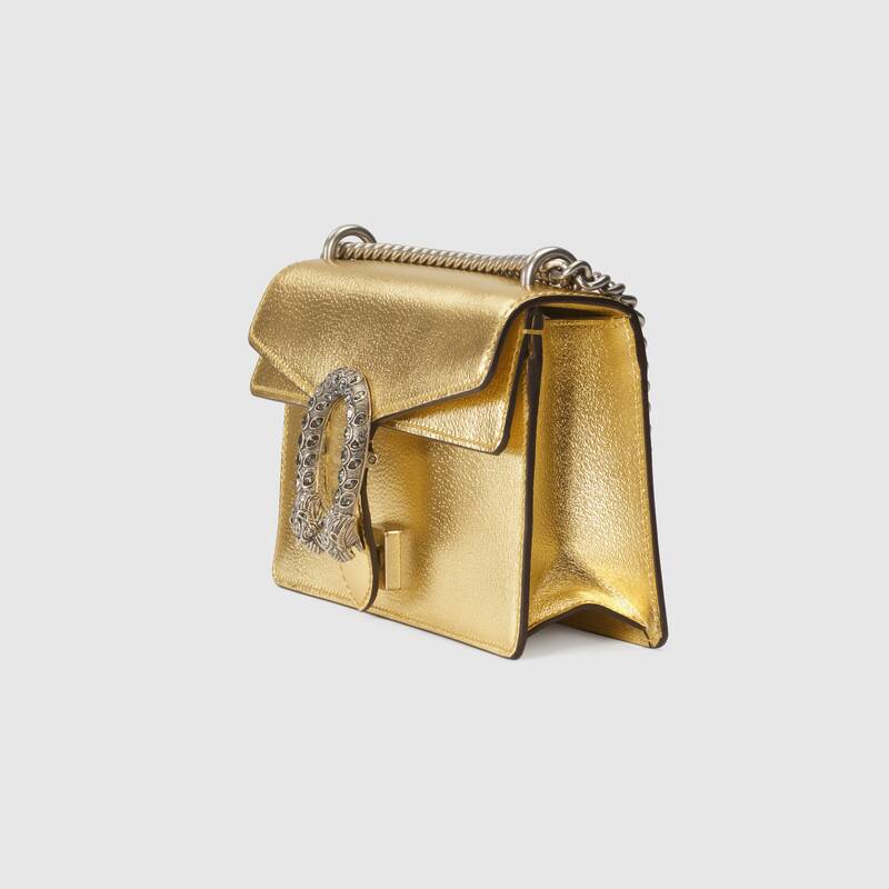 Gucci Dionysus Small Shoulder Bag 499623 Gold